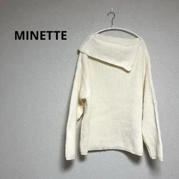 MINETTE 여성용 상의 롱 긴팔 베이지 계열 니트 스웨터