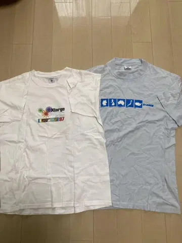 90년대 초기 X-LARGE 엑스라지 티셔츠 2개 세트