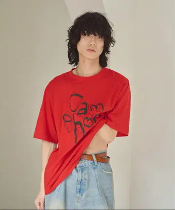 Camphor Wood 빨간색 티셔츠