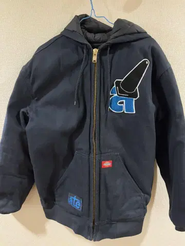 ATE (rotar) Dickies 후드 부착 자켓 네이비