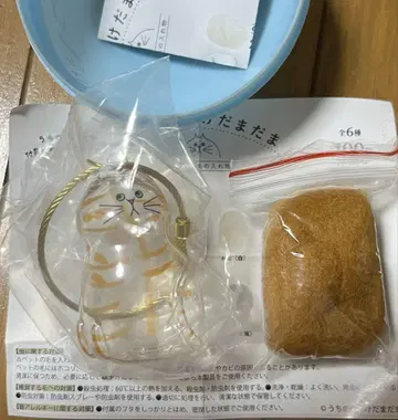 우리 아이의 케다마다마 갈색 얼룩 고양이 가챠