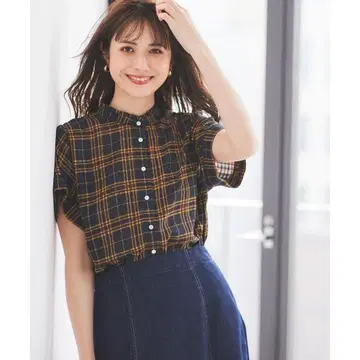 쿠미쿄쿠 시어 블라우스