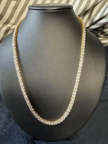 Glitter 테니스 체인 목걸이 5mm
