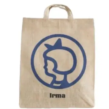 Irma 이마짱 에코백 주트 소재 토트백 미사용 새상품