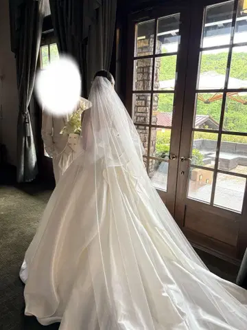 얇은 명주 베일 베일 cantabella