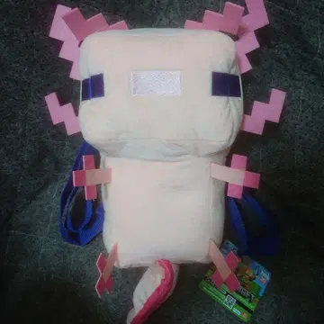 마인 크라프트 우파루파 봉제 인형 백팩