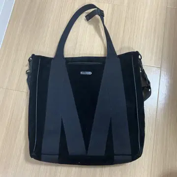 MASTER-PIECE 블랙 토트백