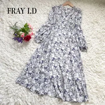 FRAY I.D 꽃무늬 플라워 롱 원피스