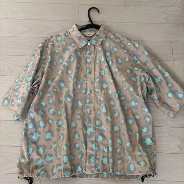지에다 Jieda 20SS LEOPARD 레오파드 셔츠 남성용