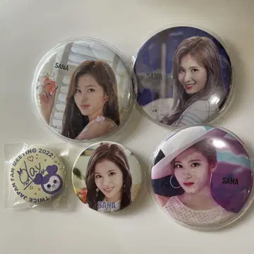 twice 사나 캔뱃지 5개