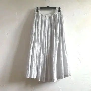 아틀리에 안원 리요셀 라미 스커트 아이스 그레이