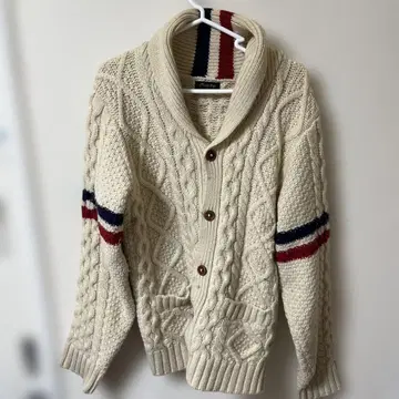 Men's Bigi 케이블 니트 가디건