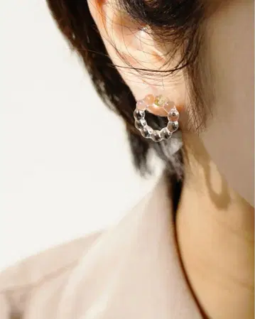 하리오 유리 귀걸이