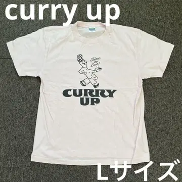 curry up 티셔츠 L 사이즈 핑크