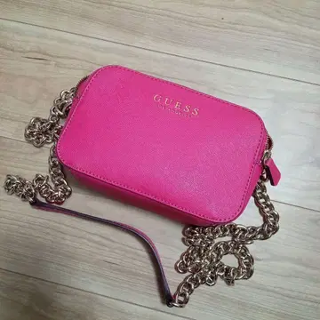 GUESS 핑크 숄더백