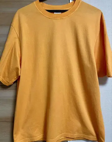 Yonetomi NEW BASIC T-SHIRT 오렌지 사이즈 3 일본제