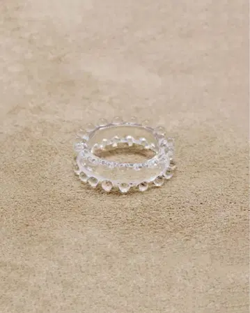 하리오 유리 반지
