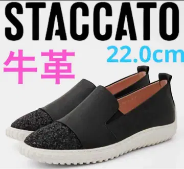 STACCATO (스타카토) 이지 핏 투 슬립온 소가죽 22cm