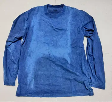 hobo 네이비 나염 CREW NECK TEE 티셔츠 긴팔 티셔츠