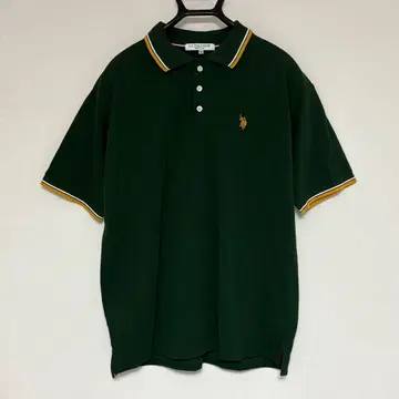 [ U.S. POLO ASSN. ] 자수 피케 셔츠