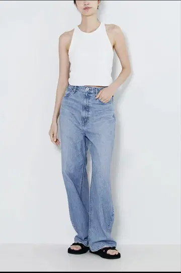 새상품급! upper heights THE GARNET 22인치 데님