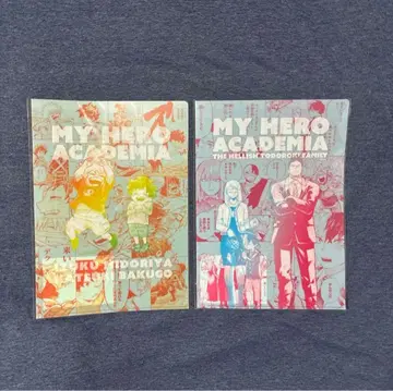 나의 히어로 아카데미아 원화전 클리어 파일 2매 세트