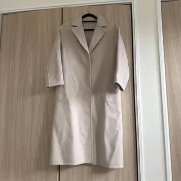spick & span 더블 페이스 울 롱 코트