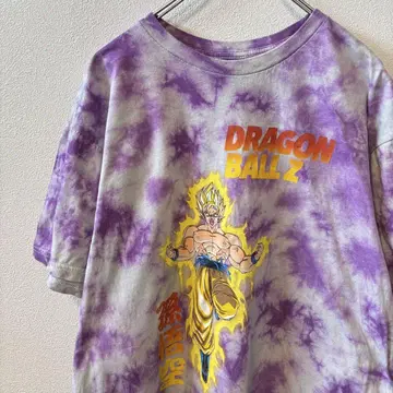 구제 의류 DRAGONBALL Z 드래곤볼 T셔츠 손오공 슈퍼 사이야