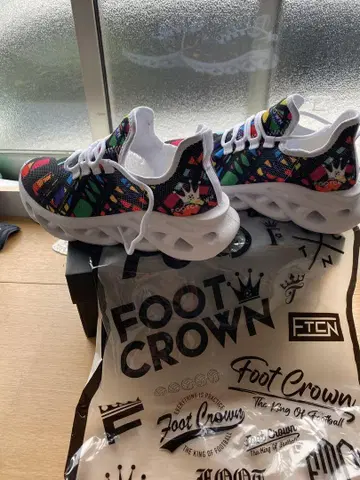 FOOT CROWN 멀티 컬러 스니커즈 245