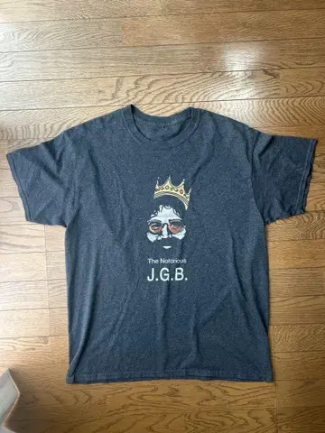 [새상품급] The Notorious J.G.B. 티셔츠 다크 그레이