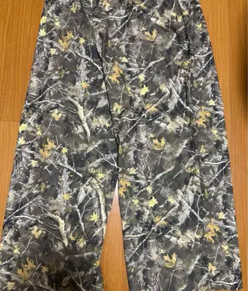 카모플라쥬 패턴 아웃도어 팬츠
