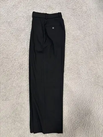 UNIQLO 블랙 턱 와이드 팬츠 M 사이즈