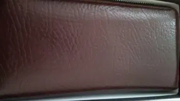 브라운 가죽 장지갑