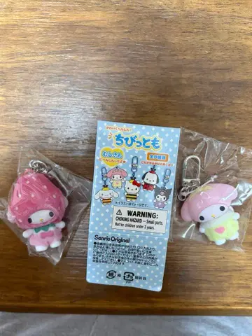 산리오 치비토모 과일 무시산 마이멜로디 2개