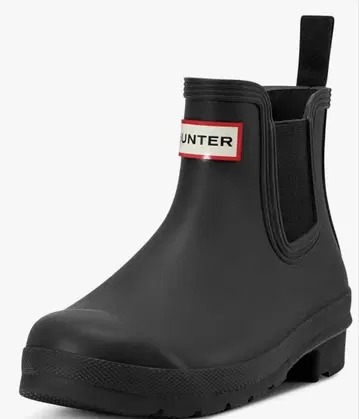 HUNTER 헌터 첼시 부츠 블랙