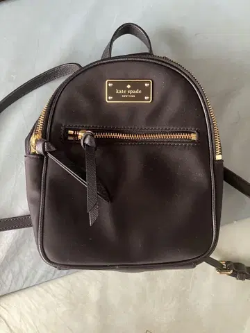 kate spade 블랙 나일론 미니 백팩