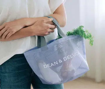 DEAN&DELUCA 메쉬 토트백 라일락 S 사이즈