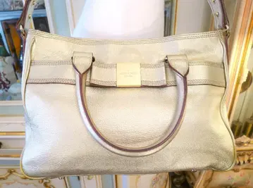 [케이트 스페이드 NY] 1st 라인 Gold 가죽 사이드 포켓 Bag