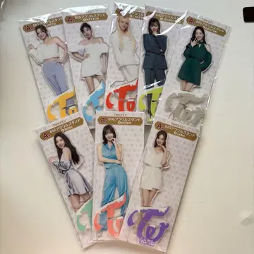 TWICE BIG 아크릴 스탠드 8개 묶음 판매