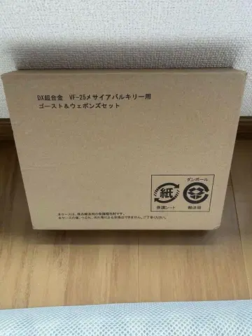 DX 초합금 VF-25 메사이어 발키리용 고스트 & 웨폰 세트