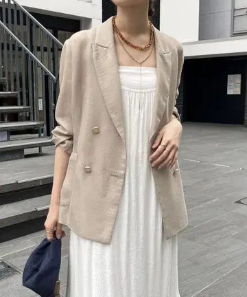 두두 메쉬 더블 자켓