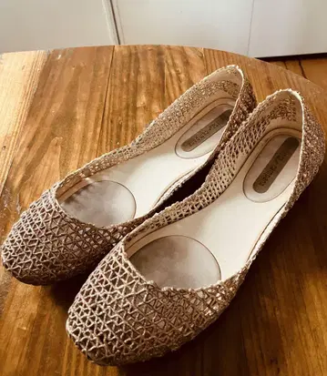 Melissa 멜리사 베이지 글리터 24