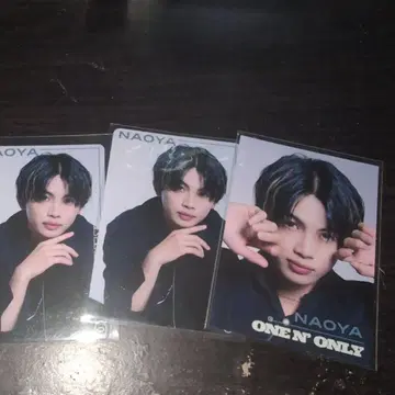 원엔 NAOYA 트레이딩 카드 묶음 판매