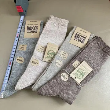 SMALL STONE SOCKS 린넨 혼방 삭스 세트