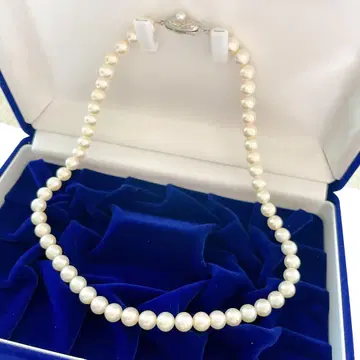 silver925 펄 목걸이 6mm
