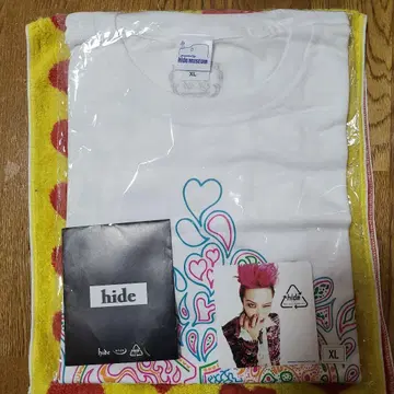 hide XL 티셔츠 페인트 디자인