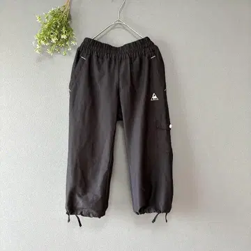 르꼬끄 [M] 얇은 소재 발수 가공 허리 밴딩 크롭 팬츠 앵클 팬츠