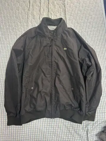 Lacoste 블랙 나일론 자켓