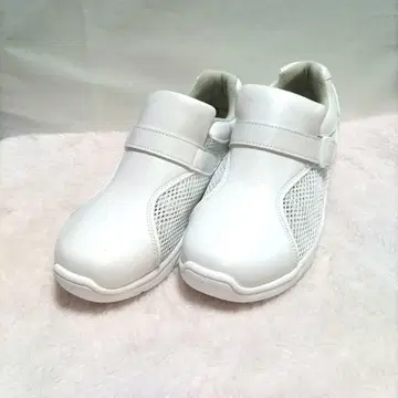 플레인 메쉬 간호사 신발 편안함 블랑앙제 저음 23.5cm