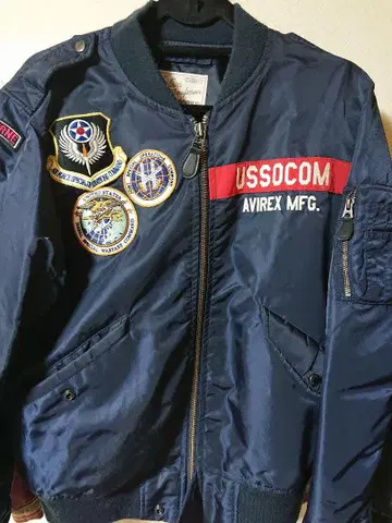 AVIREX MA-1 플라이트 재킷 USSOCOM